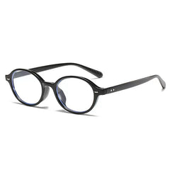 Presbyopic glasses, anti-blue light glasses for women, Internet celebrity same style, ultra-light retro oval men's high-definition presbyopia glasses, trendy women's